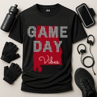 Alabama Football Tailgate Game Day Vibes Fall Cooling Performance Crew T-Shirt