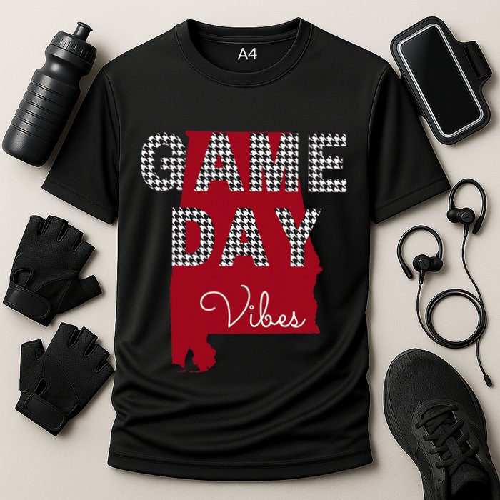 Alabama Football Tailgate Game Day Vibes Fall Cooling Performance Crew T-Shirt