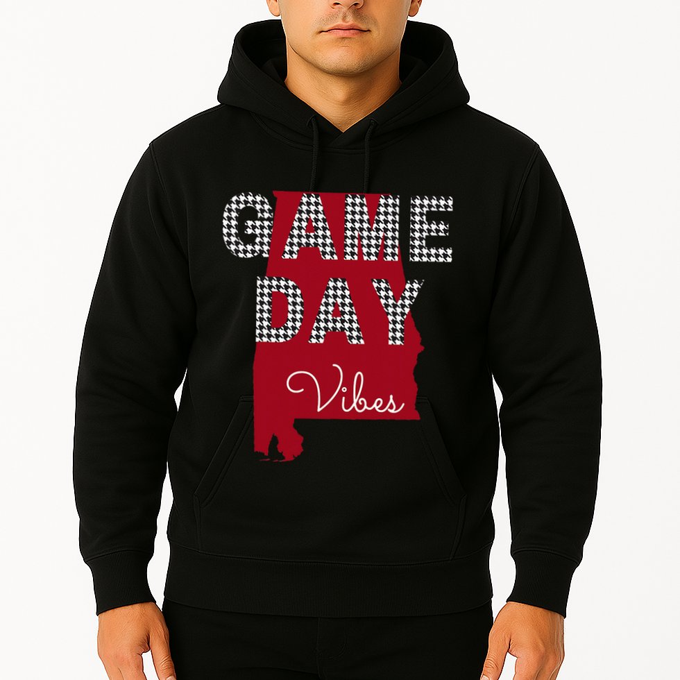 Alabama Football Tailgate Game Day Vibes Fall Hoodie