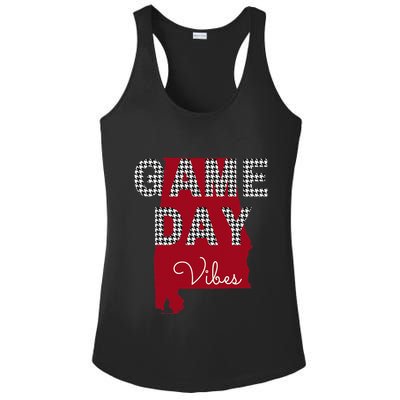 Alabama Football Tailgate Game Day Vibes Fall Ladies PosiCharge Competitor Racerback Tank