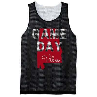 Alabama Football Tailgate Game Day Vibes Fall Mesh Reversible Basketball Jersey Tank