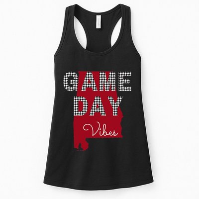 Alabama Football Tailgate Game Day Vibes Fall Womens Tank Top