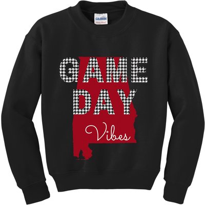 Alabama Football Tailgate Game Day Vibes Fall Kids Sweatshirt