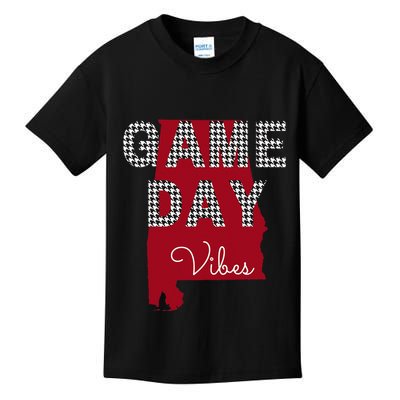 Alabama Football Tailgate Game Day Vibes Fall Kids T-Shirt