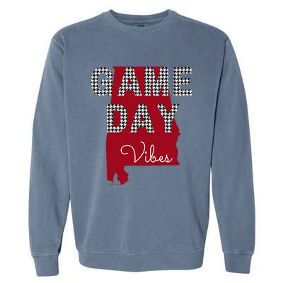 Alabama Football Tailgate Game Day Vibes Fall Garment-Dyed Sweatshirt