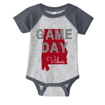 Alabama Football Tailgate Game Day Vibes Fall Infant Baby Jersey Bodysuit