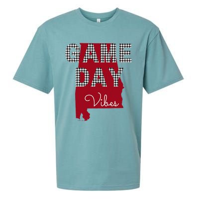 Alabama Football Tailgate Game Day Vibes Fall Sueded Cloud Jersey T-Shirt