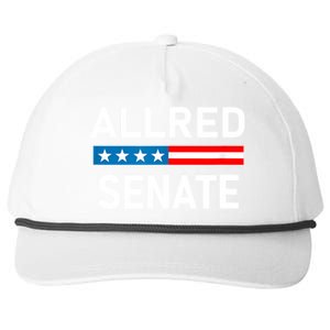 Allred For Texas Allred For Senate Snapback Five-Panel Rope Hat