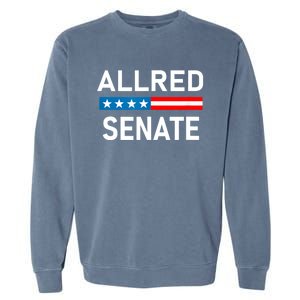 Allred For Texas Allred For Senate Garment-Dyed Sweatshirt