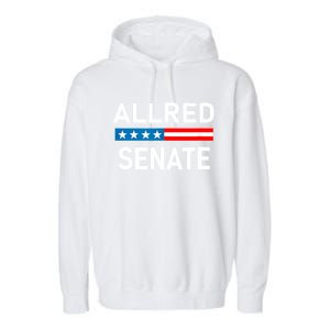 Allred For Texas Allred For Senate Garment-Dyed Fleece Hoodie