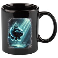 Anglerfish Found The Light Angler Fish .Png 11oz C Handle Ceramic Mug