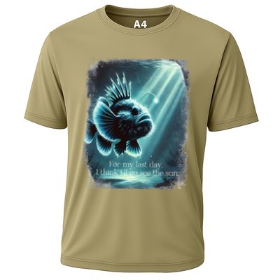 Anglerfish Found The Light Angler Fish .Png Performance Shirt