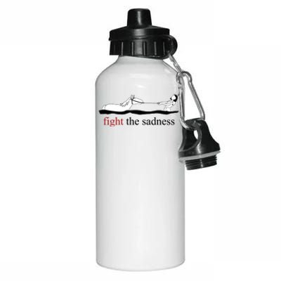 Artax Fight The Sadness Aluminum Water Bottle