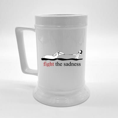 Artax Fight The Sadness Beer Stein