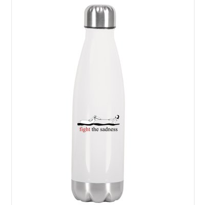 Artax Fight The Sadness Stainless Steel Insulated Water Bottle