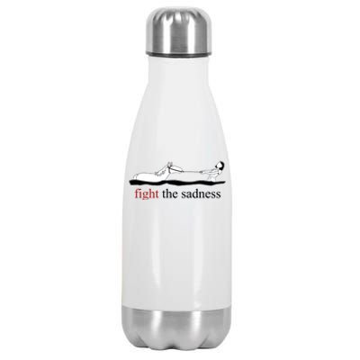 Artax Fight The Sadness Stainless Steel Insulated Water Bottle