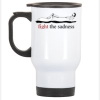 Artax Fight The Sadness Stainless Steel Travel Mug