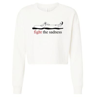 Artax Fight The Sadness Cropped Pullover Crew