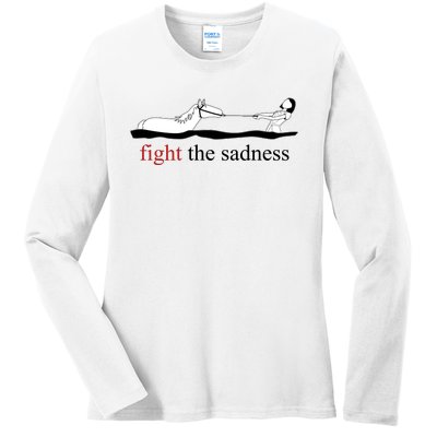 Artax Fight The Sadness Ladies Long Sleeve Shirt