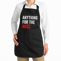 Anything For The Huzz Viral Funny Meme Brainrot Trendy Apron
