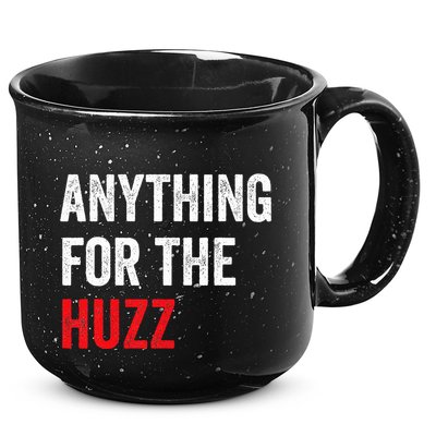 Anything For The Huzz Viral Funny Meme Brainrot Trendy 15oz Campfire Ceramic Mug