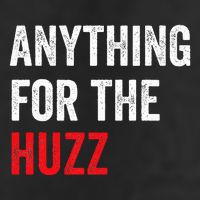 Anything For The Huzz Viral Funny Meme Brainrot Trendy Golf Towel