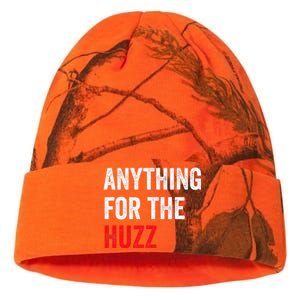 Anything For The Huzz Viral Funny Meme Brainrot Trendy Kati Licensed 12" Camo Beanie