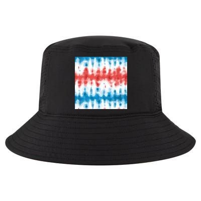 American Flag Tye Die Pattern Cool Comfort Performance Bucket Hat
