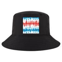 American Flag Tye Die Pattern Cool Comfort Performance Bucket Hat