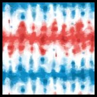 American Flag Tye Die Pattern Flexfit Unipanel Trucker Cap