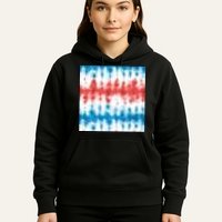 American Flag Tye Die Pattern Hoodie