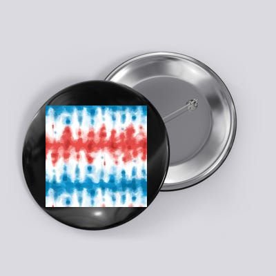 American Flag Tye Die Pattern Button