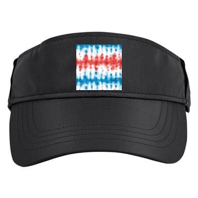 American Flag Tye Die Pattern Adult Drive Performance Visor