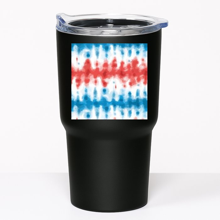 American Flag Tye Die Pattern Tumbler