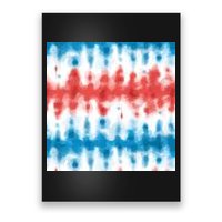 American Flag Tye Die Pattern Poster