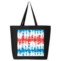 American Flag Tye Die Pattern 25L Jumbo Tote
