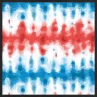 American Flag Tye Die Pattern 25L Jumbo Tote