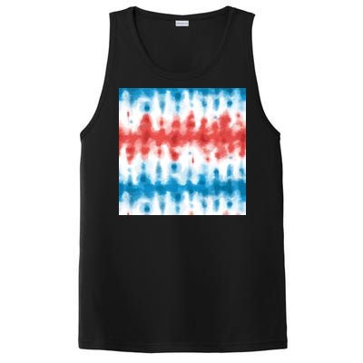 American Flag Tye Die Pattern PosiCharge Competitor Tank