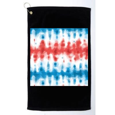 American Flag Tye Die Pattern Golf Towel