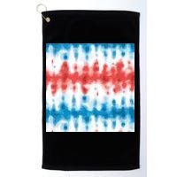 American Flag Tye Die Pattern Golf Towel