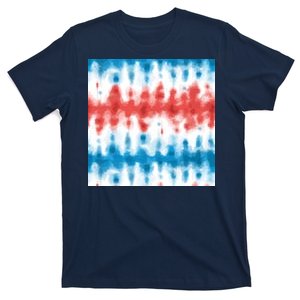 American Flag Tye Die Pattern T-Shirt