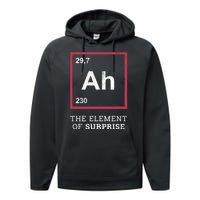 Ah Funny The Element Of Surprise Performance Fleece Hoodie