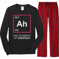 Ah Funny The Element Of Surprise Long Sleeve Pajama Set