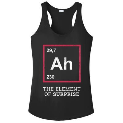 Ah Funny The Element Of Surprise Ladies PosiCharge Competitor Racerback Tank