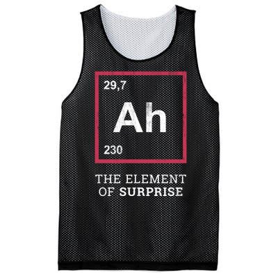 Ah Funny The Element Of Surprise Mesh Reversible Basketball Jersey Tank