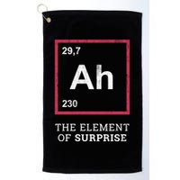 Ah Funny The Element Of Surprise Golf Towel