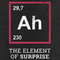 Ah Funny The Element Of Surprise Golf Towel