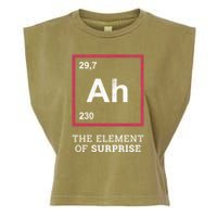 Ah Funny The Element Of Surprise Garment-Dyed Women's Muscle Tee