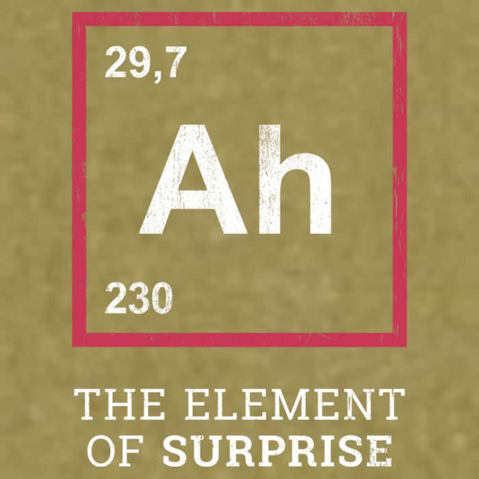 Ah Funny The Element Of Surprise Garment-Dyed Women's Muscle Tee