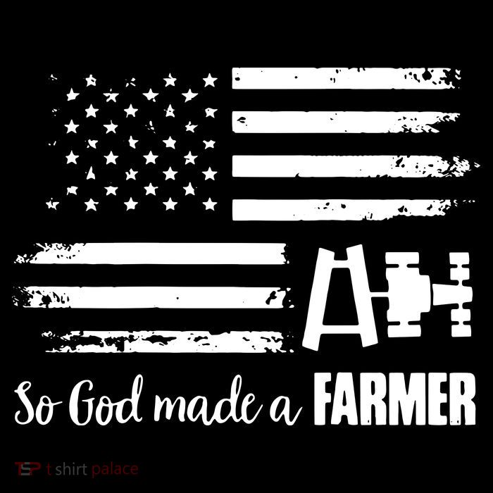 American Flag Tractor So God Made A Farmer T Impact Tech Backpack